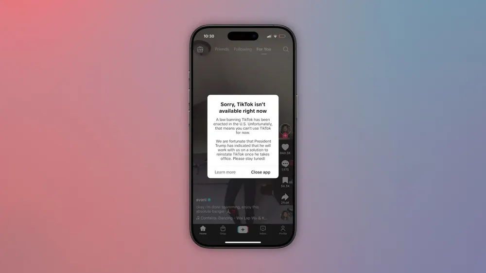 美区TikTok即将重新上线App Store，迎接新款iPhone发布